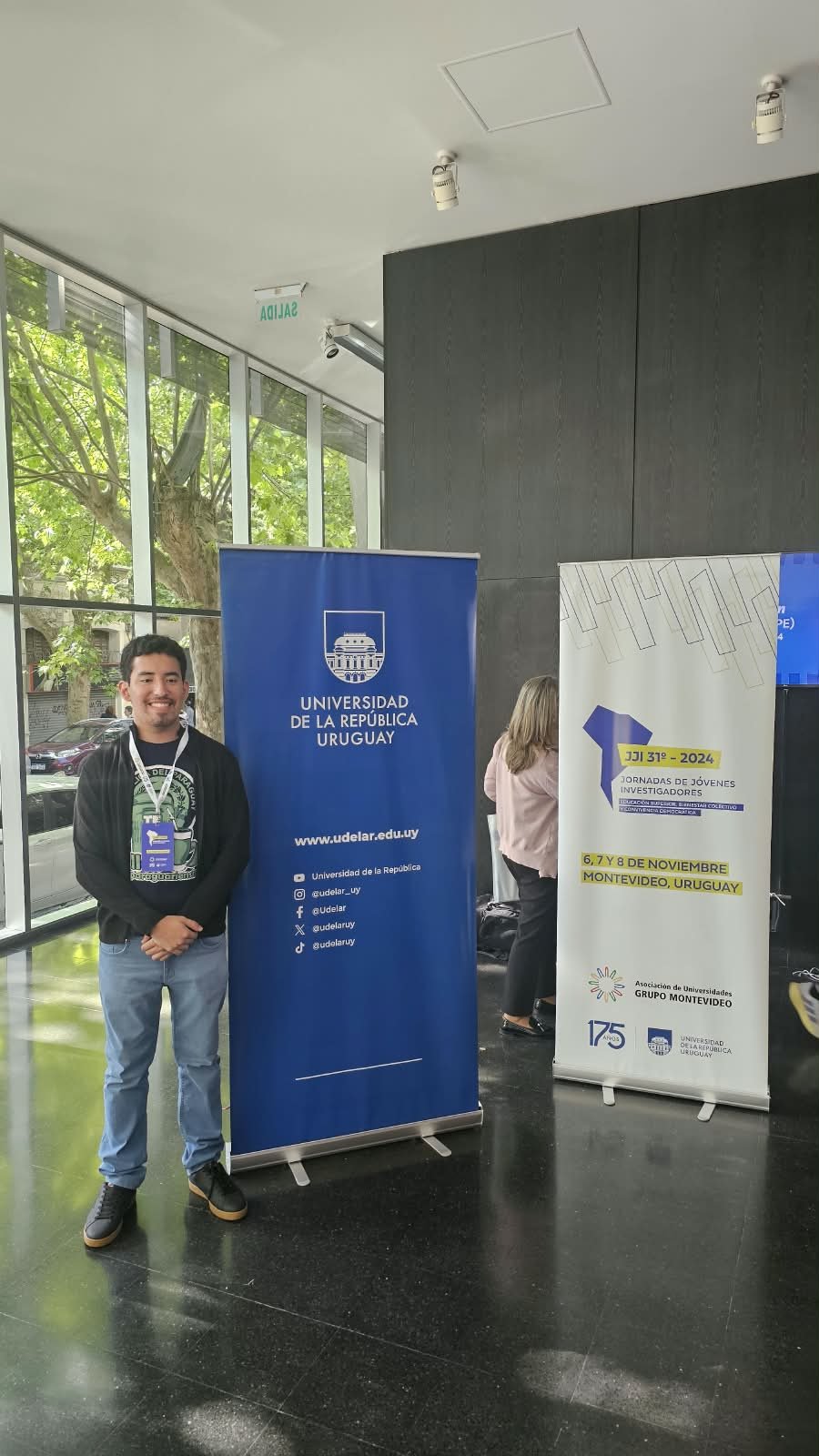 Ricardo Romero en la Universidad de la República, Montevideo
