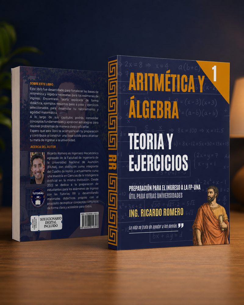 Libro Aritmética y Álgebra: Teoría y Ejercicios, Tomo 1