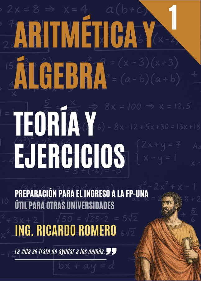 Libro Aritmética y Álgebra: Teoría y Ejercicios