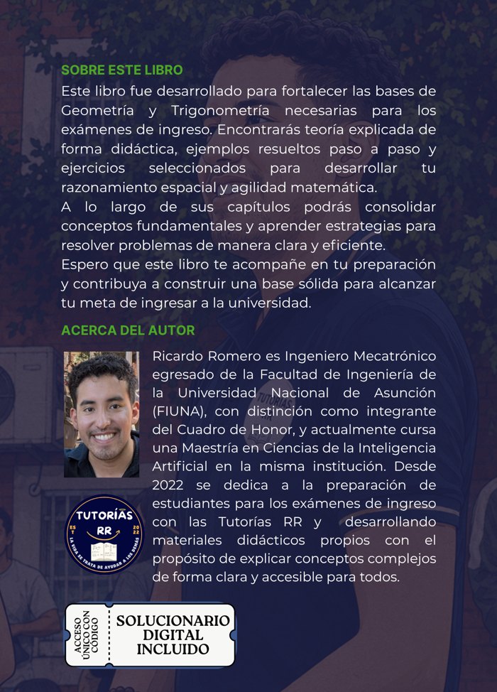 Contratapa del Tomo 2 con sinopsis y datos del autor