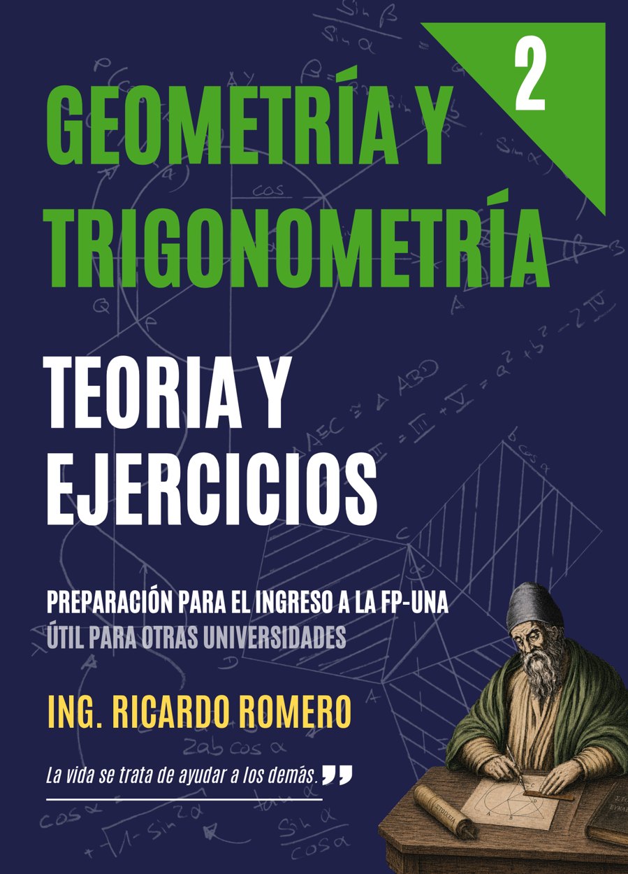 Tapa del libro Geometría y Trigonometría: Teoría y Ejercicios