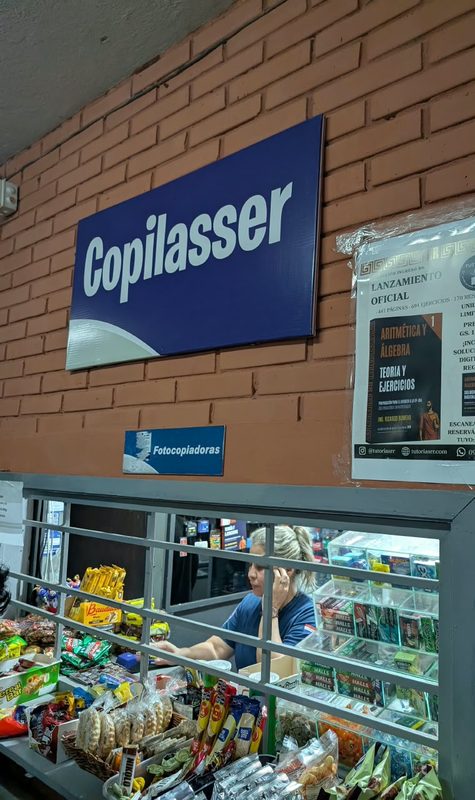 Copilasser, punto de venta dentro de la FP-UNA
